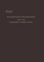 Internationales Ubereinkommen Uber Den Eisenbahn-Frachtverkehr Vom 14. Oktober 1890: ############################################################ 3642471285 Book Cover
