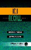 Icu Recall (Recall Series) 0683084089 Book Cover