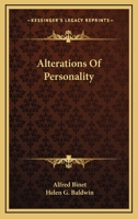 Les altérations de la personnalité 1019280018 Book Cover