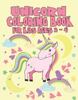 Unicorn Coloring Book for Kids Ages 2-4: A Fun Kid Unicorns Coloring Books 1695518063 Book Cover