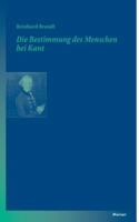 Die Bestimmung Des Menschen Bei Kant 3787318445 Book Cover