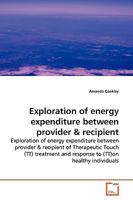 Exploration of energy expenditure between provider: Exploration of energy expenditure between provider 3639162048 Book Cover