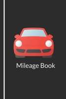 Mileage Log Book for Car: Mileage Tracker Organizer for recording automobile mileage - Red Car Cover (Trackers & Logbooks) 1658895010 Book Cover