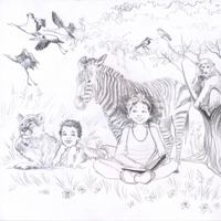 Amira on the Serengeti 0999549103 Book Cover