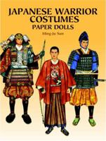 Japanese Warrior Costumes Paper Dolls 0486410463 Book Cover