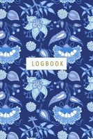 Logbook: Internet Address & Password Book. Silk Road Pattern Indian Ethnic Blue Online Organizer, A-Z PC Notebook for Websites, Username, Password & Notes 1709492759 Book Cover