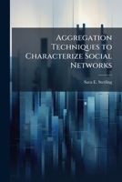 Aggregation Techniques to Characterize Social Networks 1288294328 Book Cover