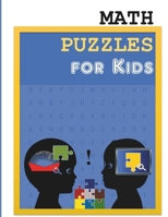 Math Puzzles for Kids B0CRDQ2CWF Book Cover
