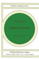 Papers on Syntax 9027712662 Book Cover