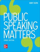 Mhe High School Public Speaking Matters 126453843X Book Cover