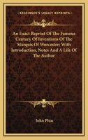 An Exact Reprint Of The Famous Century Of Inventions 0548498040 Book Cover