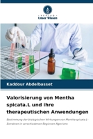 Valorisierung von Mentha spicata.L und ihre therapeutischen Anwendungen (German Edition) 6206965023 Book Cover