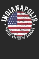 Gift Notebook: Indianapolis Vintage Dot Grid 6x9 120 Pages 1699200041 Book Cover