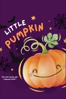 Little pumpkin: Kids Halloween ABC learning book B0FSB519XR Book Cover