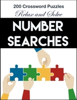 Number Searches: ⭐ Large Print Puzzles |Relax and Solve Number Searches B08P2C6HNH Book Cover