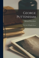 George Puttenham: The Arte of English Poesie 1015951155 Book Cover