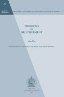 Problems in Decipherment 9068311778 Book Cover