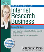 Start & Run an Internet Research Business (Start & Run a) 1551808366 Book Cover