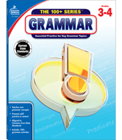 Carson Dellosa | Grammar Workbook | 3rd–4th Grade, 128pgs 1483815560 Book Cover