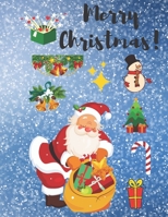 Merry christmas: Merry christmas merry christmas coloring book for kids. boys and girls. B08NF2QSQV Book Cover