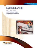 LABOUR LAWS III 9351640566 Book Cover