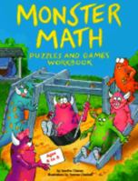 Monster Math Puzzles and Games Workbook 1565655184 Book Cover