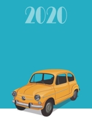 Kalender 2020: Retro Oldtimer Wochenplaner | Praktischer vintage Wochenkalender im DIN A5 Format für Autofans | 1 Doppelseite = 1 Woche (German Edition) 1672764092 Book Cover