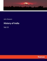 History of India: Vol. 8 3337820891 Book Cover