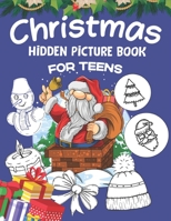 Christmas hidden picture book For Teens B08P1FC3X2 Book Cover