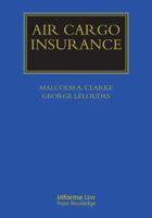 Air Cargo Insurance 113879323X Book Cover