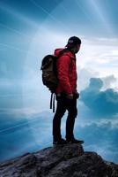 Composition Book: Backpacker: 140 Page 6x9 Composition Notebook Diary 1979246416 Book Cover