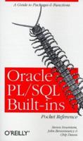 Oracle PL/SQL Built-ins Pocket Reference 1565924568 Book Cover