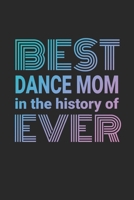 Best Dance Mom Ever: Funny 2020 Weekly Planner For Busy Dance Moms 1696307058 Book Cover