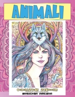 Colorazione Zendoodle - Inspiraciones edificantes - Animali B08W5WHJ2Y Book Cover