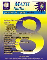 Math Skills, Grade 8 1580371477 Book Cover