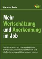 Mehr Wertschatzung Und Anerkennung Im Job 3849122883 Book Cover