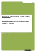 Bewegungslernen, Motorisches Lernen, Mentales Training 3640437365 Book Cover