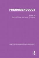 Phenomenology: Critical Concepts in Philosophy V2 0415310407 Book Cover