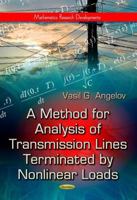 Method for Analysis of Transmission Lines Terminated by Nonlinear Loads 1626189099 Book Cover