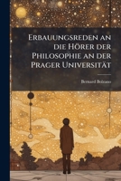 Erbauungsreden an Die H�rer Der Philosophie an Der Prager Universit�t 1147899010 Book Cover