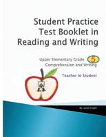 ELA Grade 5 Teacher to Student 1537671294 Book Cover