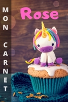 Mon carnet Rose: 100 pages libres d'expression (�critures et dessins). Format 15,24 x 22,86 cm B084DD8XVX Book Cover