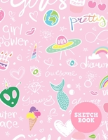 Sketch Book: Pretty Note Pad for Drawing, Writing, Painting, Sketching or Doodling - Art Supplies for Kids, Boys, Girls, Teens Who Wants to Learn How to Draw - Vol. 00237 1655857584 Book Cover