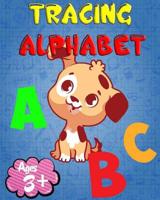 Trace Alphabet: Education Kids Workbook 1547295260 Book Cover