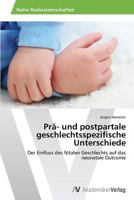 Prä- und postpartale geschlechtsspezifische Unterschiede 363964204X Book Cover