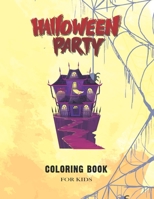 Halloween Coloring Book for Kids age 4-8: Cute pumpkin, broom, Halloween coloring book Halloween activity books Best gift for kids, Girls, and Halloween fan B08LN5N2FQ Book Cover