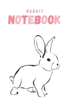 Rabbit Notebook: Rabbit gifts for rabbit lovers | Lined notebook/journal/logbook 1711759074 Book Cover