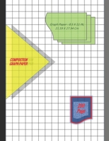 Graph Paper Notebook 8.5 x 11 IN, 21.59 x 27.94 cm: 1/2 inch thin = 0.5" squares perfect binding, non-perforated, Double-sided Composition Graph ... Paper, Grid Paper, or Squared Paper Notebook 1675116032 Book Cover