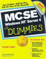 MCSE Windows NT? Server 4 For Dummies? 0764504002 Book Cover