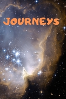 Journeys: 90 Pages of 6 X 9 Inch Bound Top Half White Blank Bottom Half College Ruled 1692561278 Book Cover